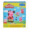 conjunto massa de modelar play doh contos da peppa pig hasbro 1