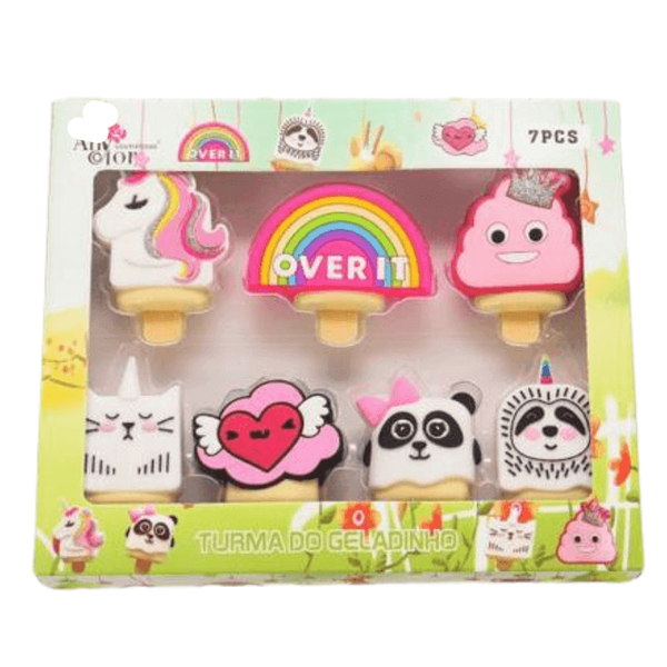 glos lip gloss produtos fofos produtos para meninas maquiagem para crian a kit lip balm any color turma do geladinho atacad o das maquiagens