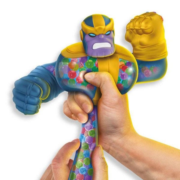 figuras elasticas disney marvel goo jit zu hulk vs thanos super elastico sunny 2