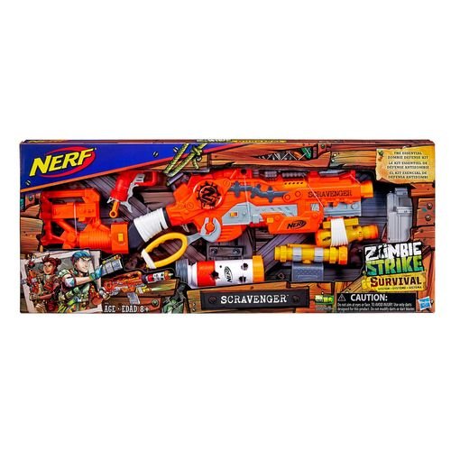 Lançador Nerf Zombie Scravenger - Hasbro- 1753