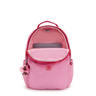 mochila kipling pink 2