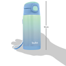 copo termico parede dupla com canudo azul 400ml 15933 buba 3