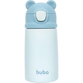 copo termico parede dupla 320ml ursinho azul buba