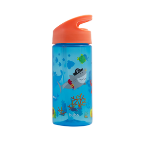garrafinha infantil pirata com canudo buba