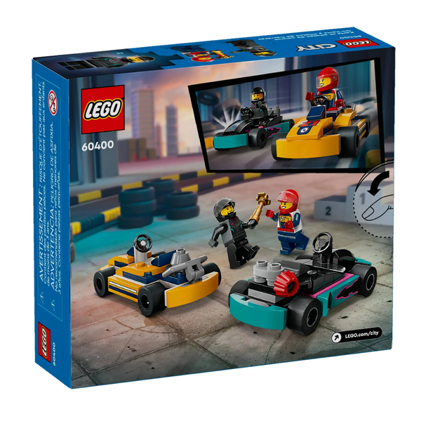 lego city karts e pilotos de corrida 60400 lego