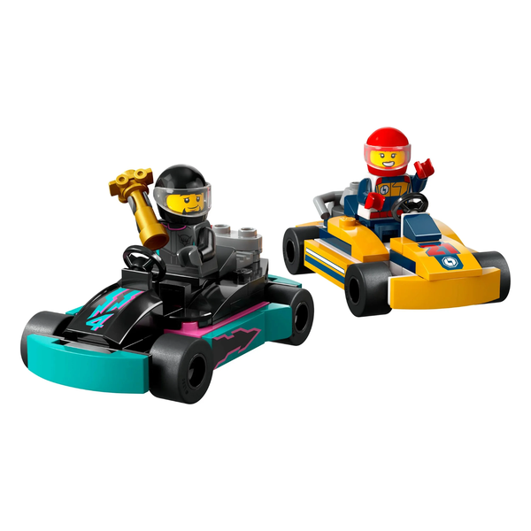 lego city karts e pilotos de corrida 60400 lego 1