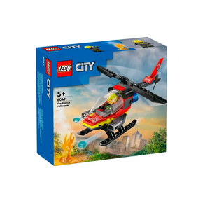lego city helicoptero dos bombeiros 85 pecas 60411 lego