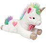 pelucia unicornio star com luz e som 40cm buba