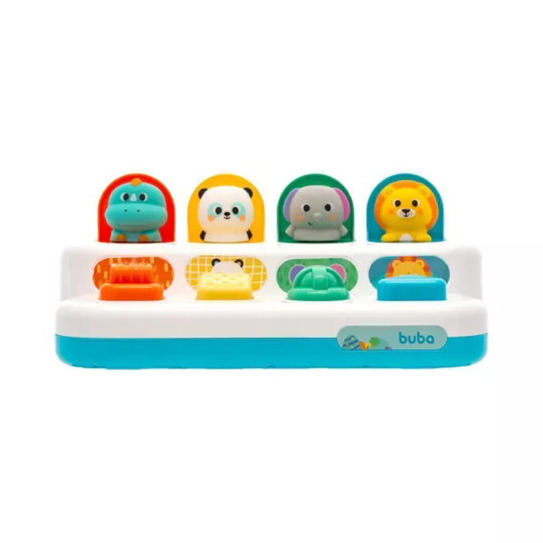 brinquedo pop up zoo buba