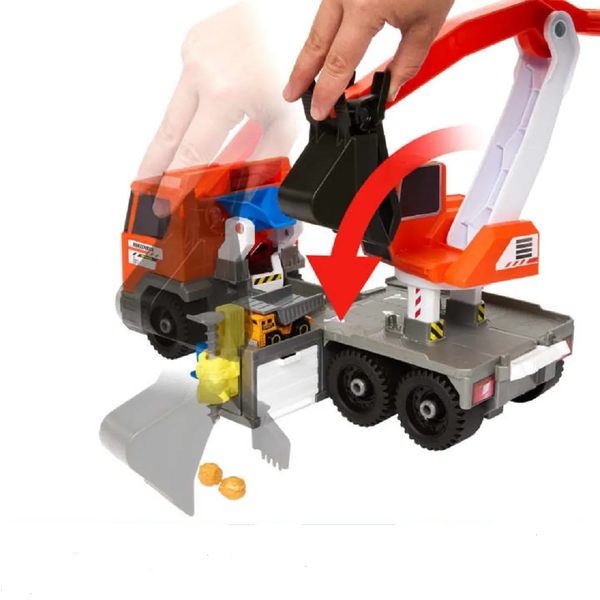 matchbox veiculo de brinquedo guindaste terrestre hpd64 barao e fun 3