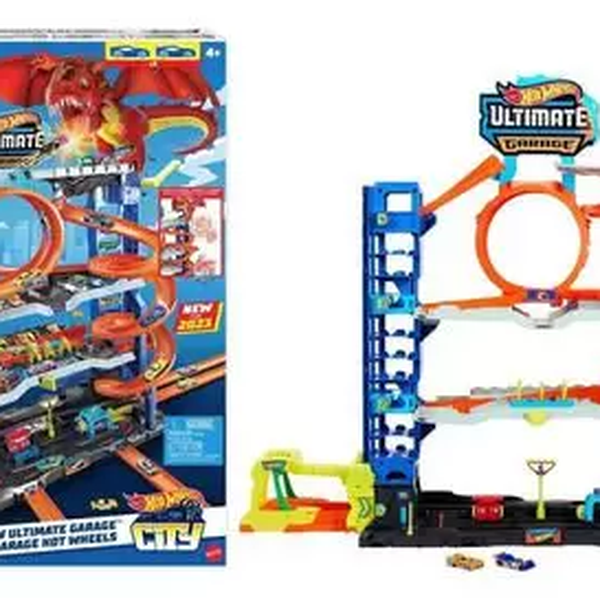 hot wheels city pista mega garagem mattel hkx48 barao e fun 4