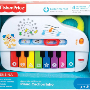 fisher price piano cachorrinho gfx34 barao e fun 0