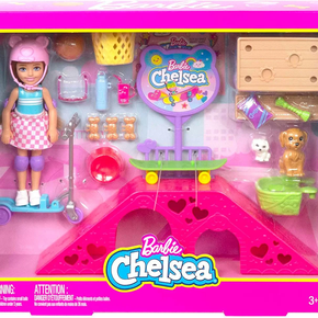 barbie chelsea pista de patinacao hjy35 barao e fun 0