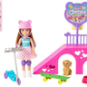 barbie chelsea pista de patinacao hjy35 barao e fun 1