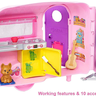 barbie trailer de chelsea mattel fxg90 multicor barao e fun 2