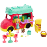 boneca polly pocket smoothies food truck 2 em 1 barao e fun 1