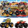 hot wheels monster trucks pacote de 2 barao e fun