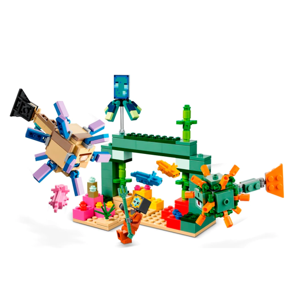 lego minecraft a batalha do guardiao 21180 2