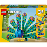 lego creator 3 em 1 pavao exotico 31157 0