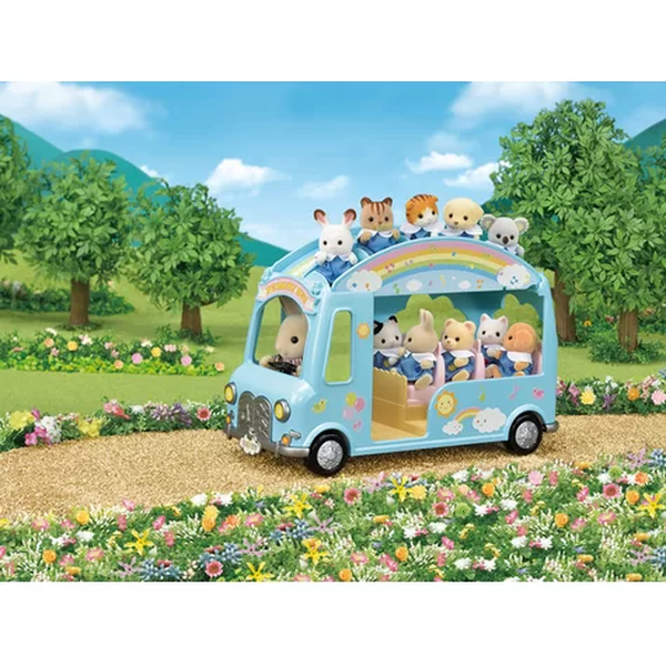 sylvanian families onibus arco iris 1