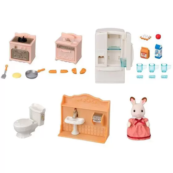 conjunto primeiros moveis sylvanian families 1