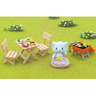 sylvanian families conjunto piquenique e churrasco 1