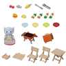 sylvanian families conjunto piquenique e churrasco 4