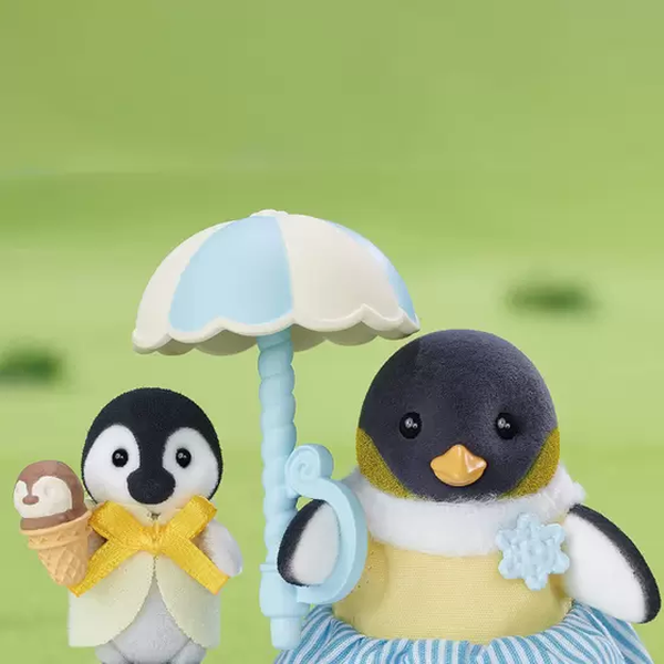 sylvanian families familia dos pinguins epoch 3