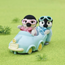 sylvanian families bebe pinguim com carrinho 3