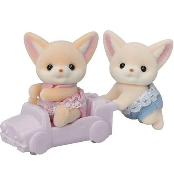 sylvanian families epoch familia das raposas do deserto 1