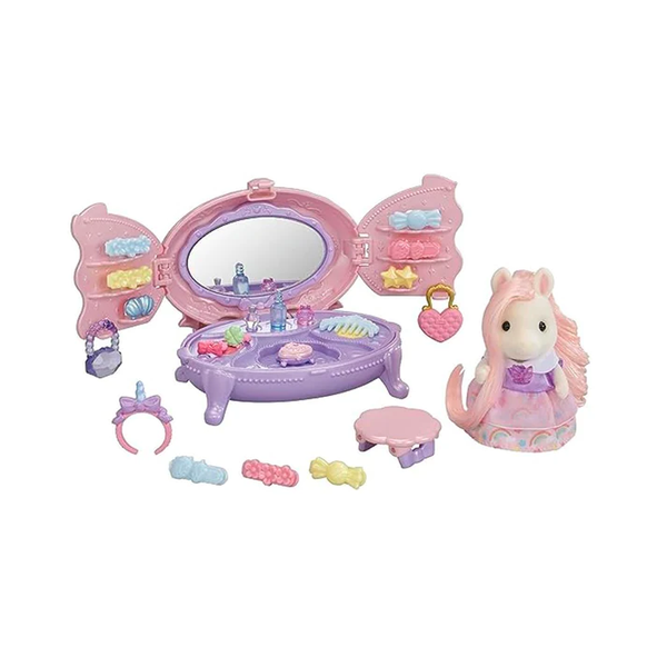 sylvanian families conjunto penteadeira da ponei 1