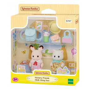 sylvanian families amigos jardim da infancia caminhando juntos 4