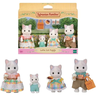 sylvanian families familia dos gatos de leite 0