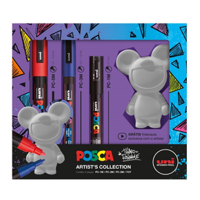 caneta posca artists collection toy art 0