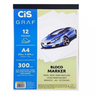 bloco marker 300g a4 12 folhas graf cis 0