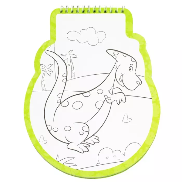 colorir e divertido dinossauro 3