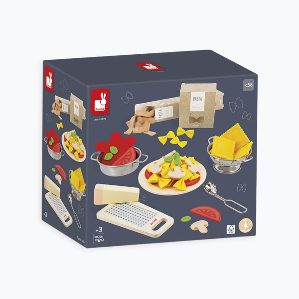 conjunto macarrao gourmet janod 0