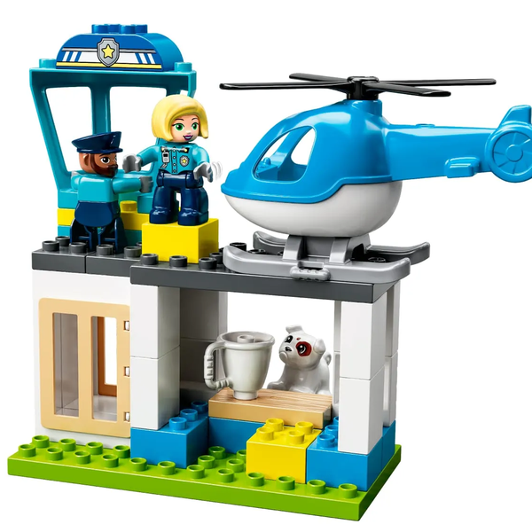 lego duplo delegacia de policia e helicoptero 10959 3