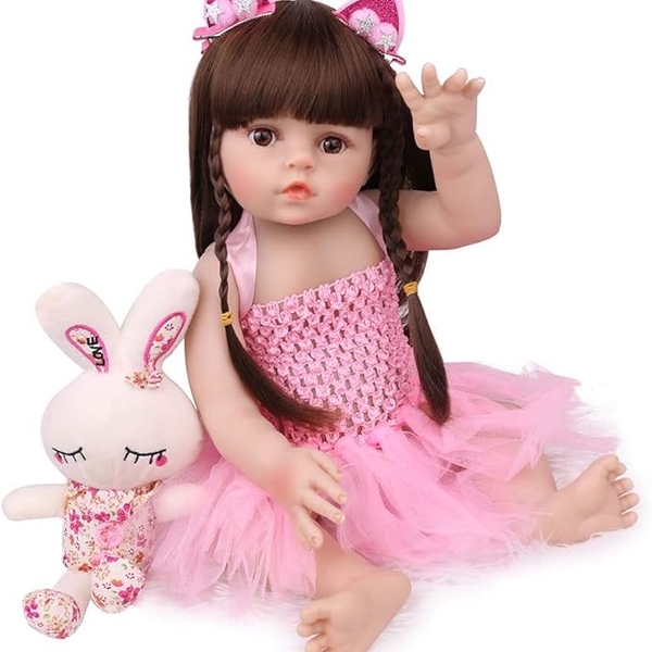 boneca bebe reborn laura baby gabriela multicor 2