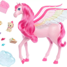 barbie um toque de magia cavalo pegasus com luz e som 1