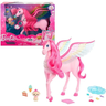 barbie um toque de magia cavalo pegasus com luz e som 5