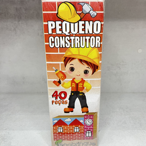 pequeno construtor blocos de construcao 40 pecas
