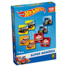 super jogo da memoria hot wheels 108 cartelas grow 2