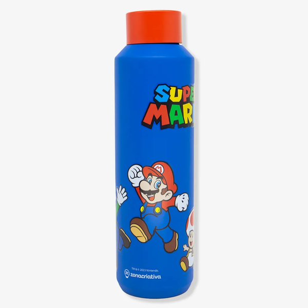 garrafa termica acqua 600ml super mario 0