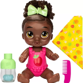 boneca baby alive bebe shampoo berry boo negra 1