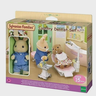 sylvanian families conjunto dentista do campo com boneco epoch