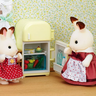 sylvanian families mae coelho e geladeira epoch 1