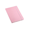 caderneta capa dura sem pauta rosa pastel 0