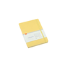 caderneta capa dura sem pauta amarelo pastel 0