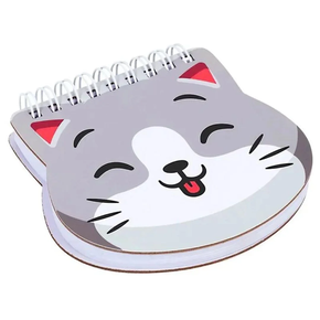 mini caderno espiral capa dura pet 80 folhas 0